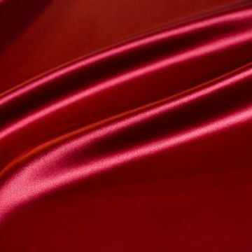 ф4706 Атлас стрейч цв. красный Valentino/ (97% шелк 3% эластан). 