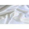 Двусторонняя атласно-матовая белая ткань (50%шелк 50%вискоза)